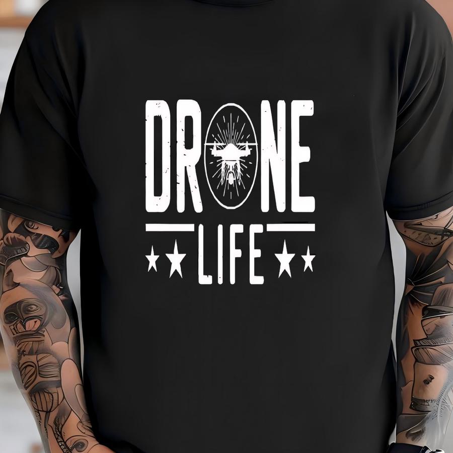 Drone Life Shirt, Drone Pilot Shirt, Pilot Gifts For Men, Pilot Gifts, Dji Drone Pilot, Pilot Shirt, Aviation Shirt, Funny Pilot T Shirt T-shirt