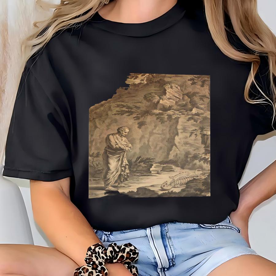 Vintage Skeleton Artwork - Matte Poster T-shirt