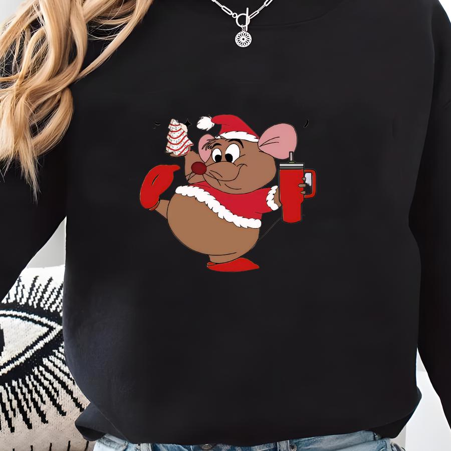 Gus Gus Looking Like A Snack Christmas Sweatshirt, Cute Christmas Hoodie, Family Christmas Sweater, Cute Youth Christmas Sweatshirt L122 Sweatshirt