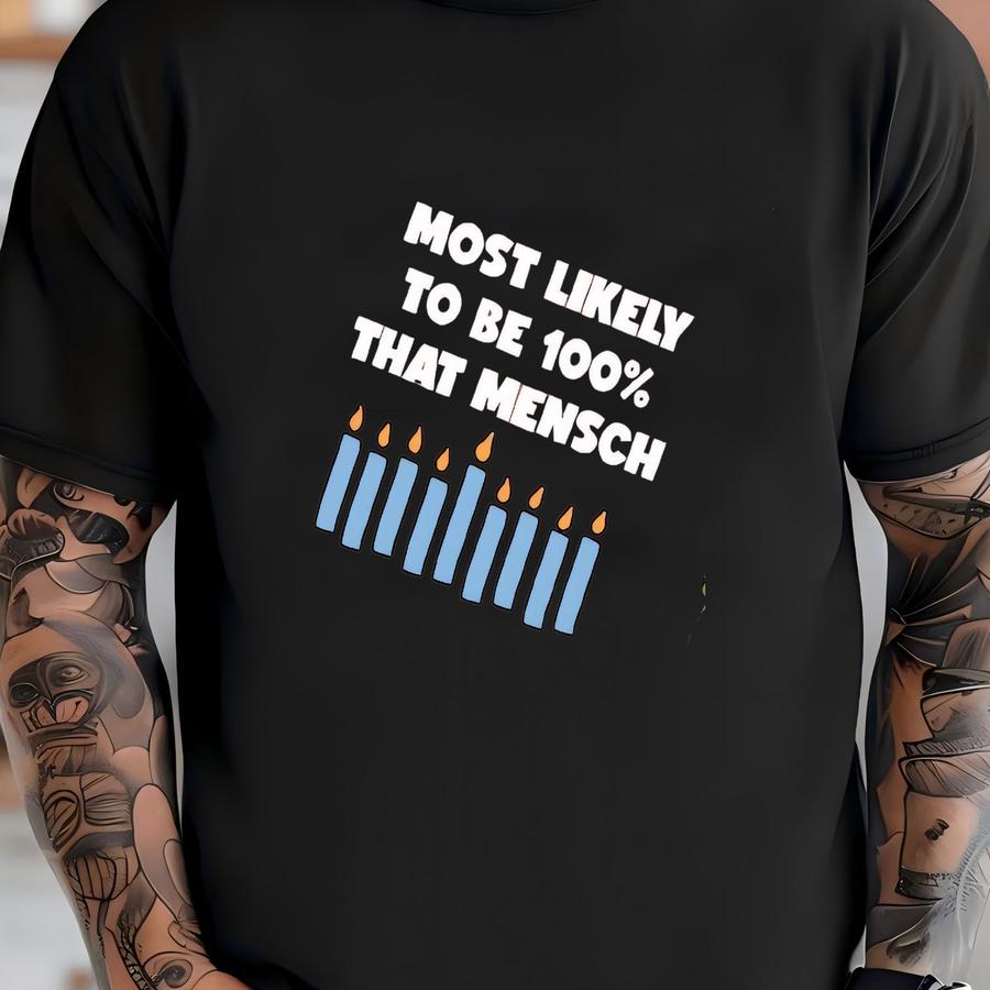 Personalized Christmukkah Shirt, Gift Custom Family Christmas Hanukkah Tee, Xmas Hanukkah Holiday T Shirt, Chanukah Tshirt, Custom Name Tees T-shirt