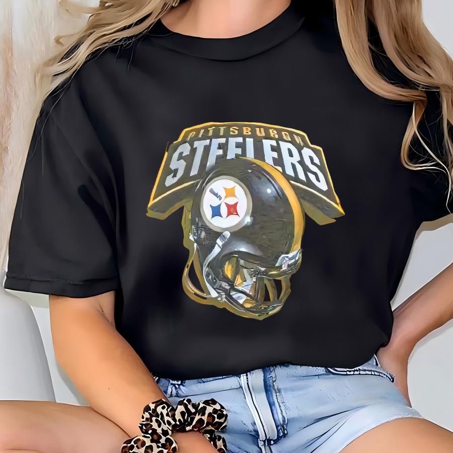 Vintage Pittsburgh Steelers T Shirt Tee Reebok Size Xxl 2xl Football Pennsylvania Steel Curtains Classic 1990s 90s T-shirt