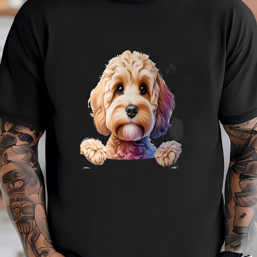 Personalized Cavapoo Dog Mug: Custom Name Coffee Cup T-shirt