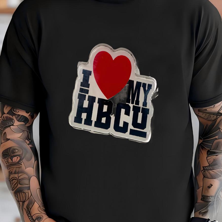 I Love My Hbcu - Pin T-shirt