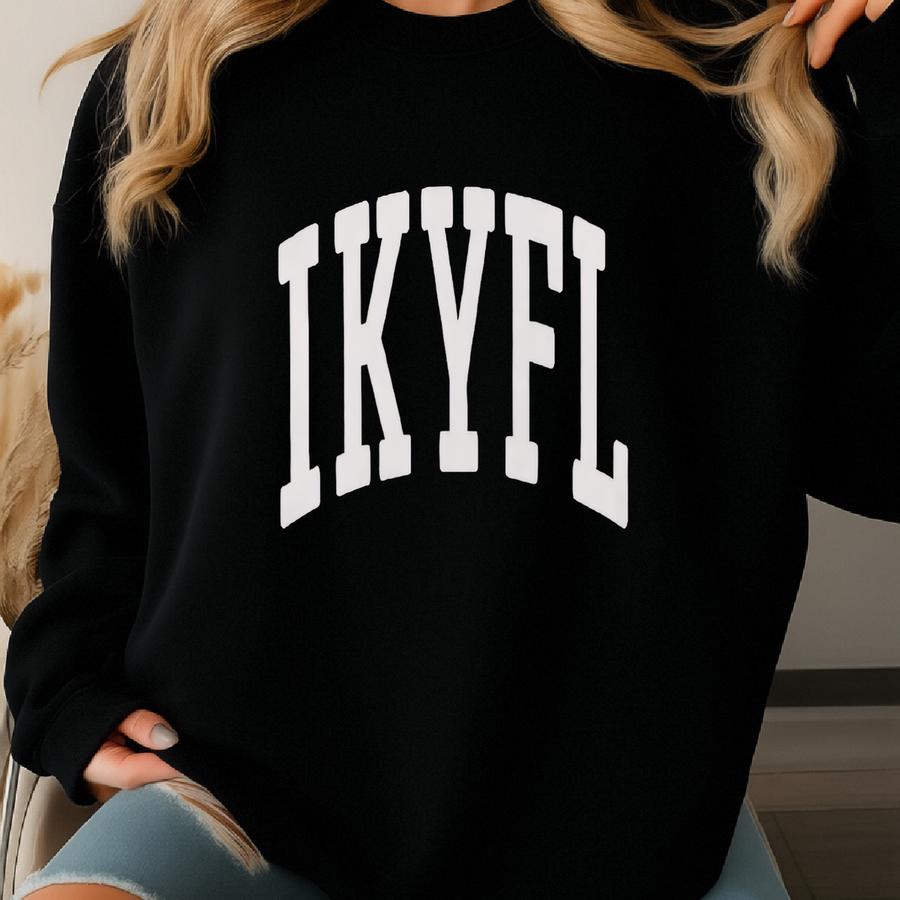 Ikyfl Sweatshirt Collegiate Crewneck Sweater Unisex Sweatshirt