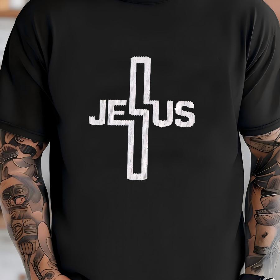 Rhinestone Jesus Christmas Hoodie, Bling Church Shirt, Religious Shirt, Jesus Shirt, Faith Rhinestone Shirt, Bible Verse, Holiday Shirt T-shirt