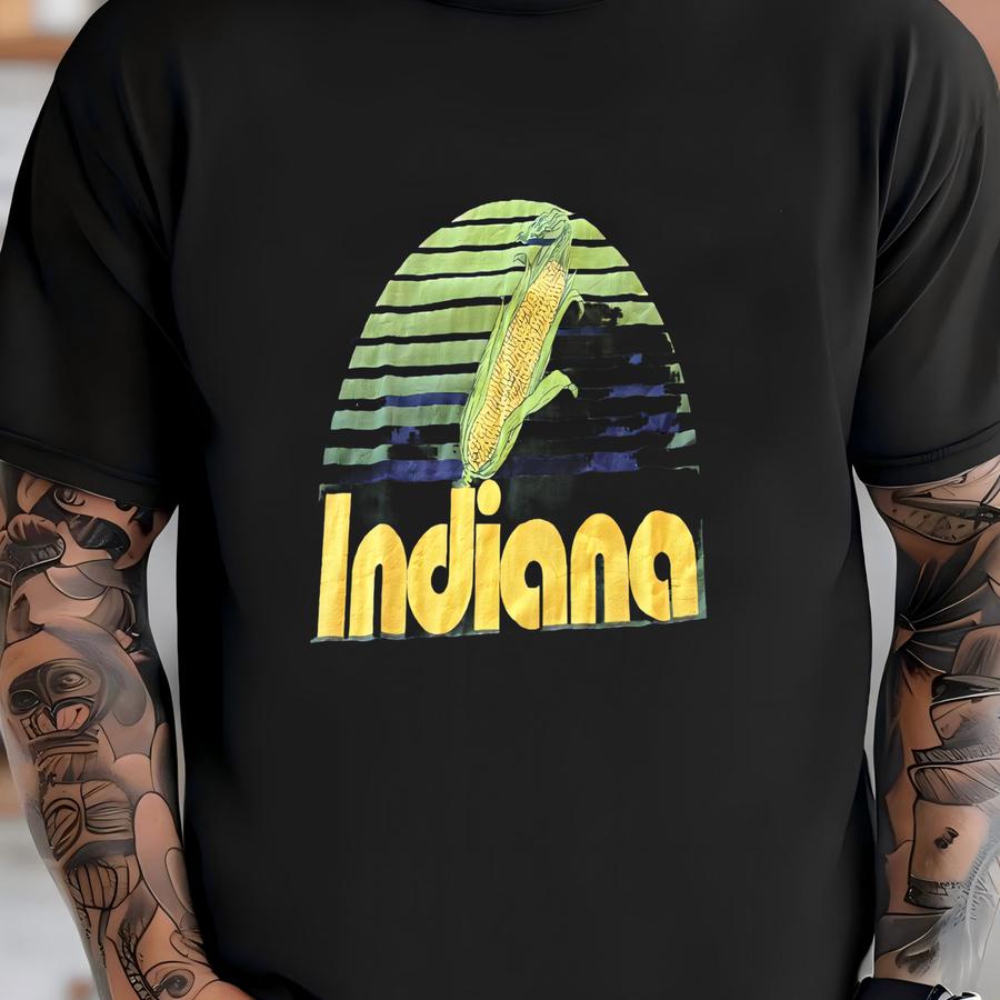 Vintage A Corn T Shirt Size Medium (may Fit Small) Awesome Ear Of Corn Graphic Sweet Corn T-shirt