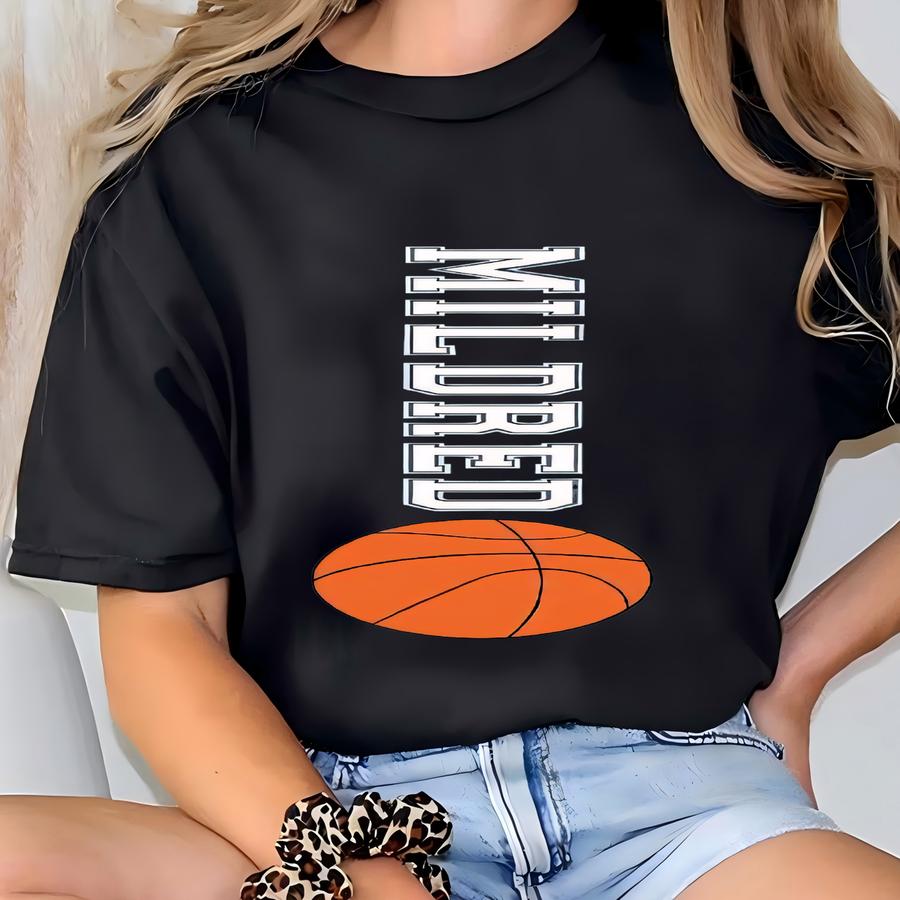 Custom Basketball Mom Sweatshirt, Basketball Mom Sweatshirt, Game Day Sweatshirt, Sport Mom Hoodie, Basketball Lover Hoodie, Basketball Mom T-shirt