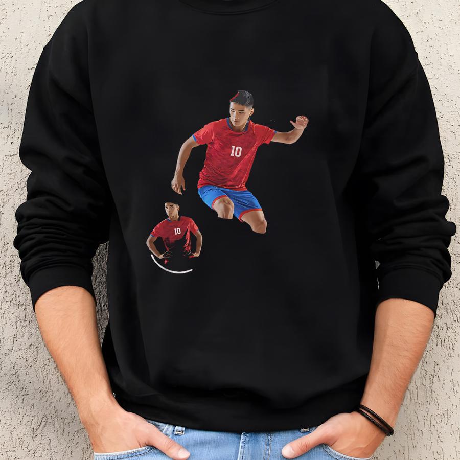 Custom Soccer Shirt, Custom Player Shirt, Custom Soccer T-shirt, Custom Baseball Shirt, Bootleg Player Shirt, Team Name, School Name Sweatshirt