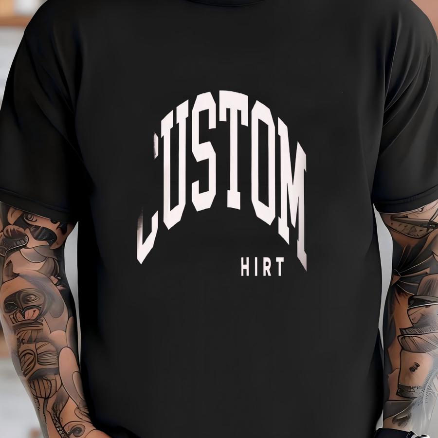 Personalized Cozy Crewneck Sweatshirt Customize With Any Location, Team, Name Or Saying Custom Sweatshirt Minimalist Unisex Sweatshirt T-shirt