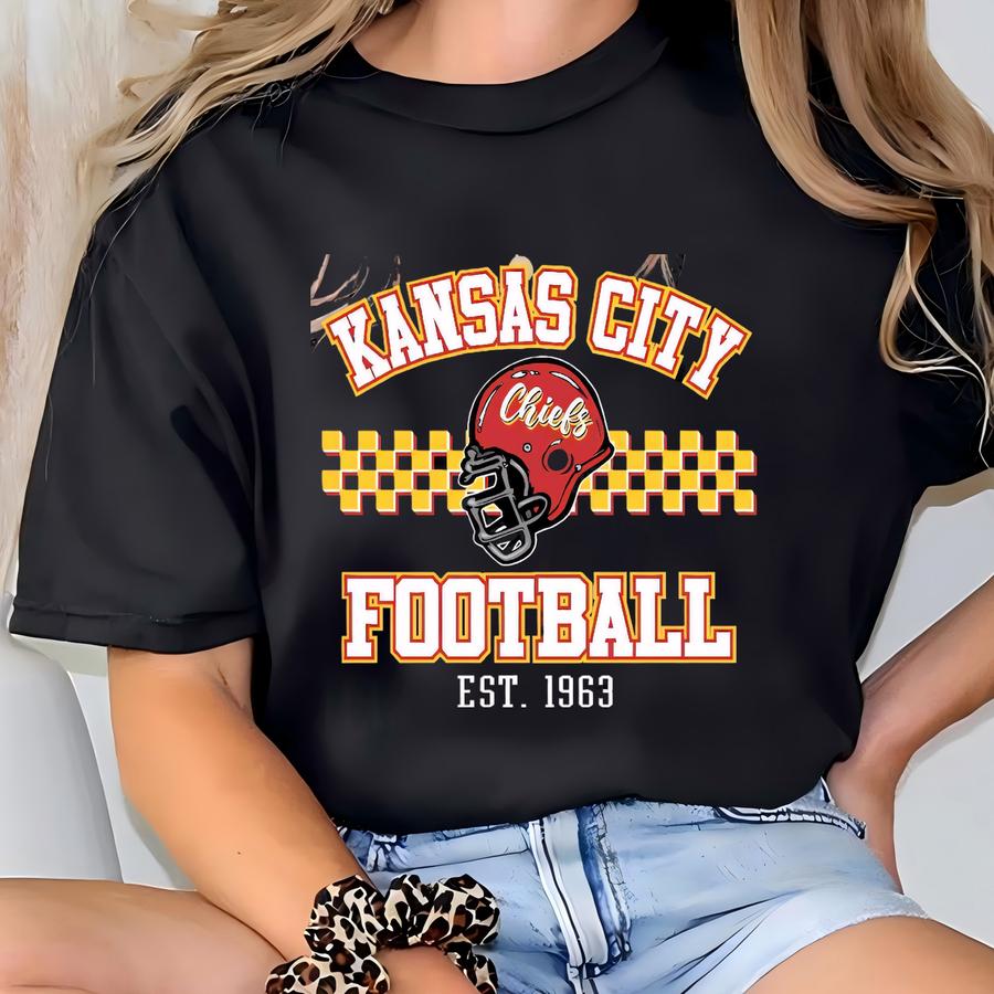Shirt, School Spirit Shirt, Game Day Shirt, Kansas City Football Shirt, Football Mom Shirt, Chief Pride Spirit Wear School Mascot T-shirt