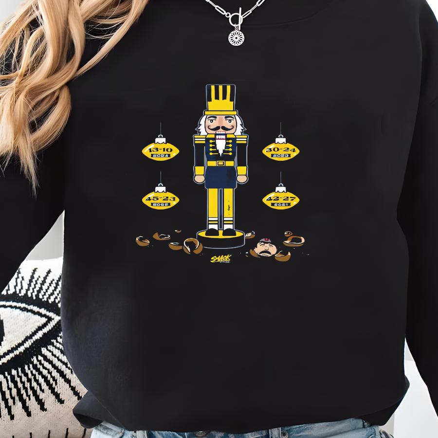 Nutcracker (anti-ohio State) T-shirt For Michigan College Fans (sm-5xl) Sweatshirt