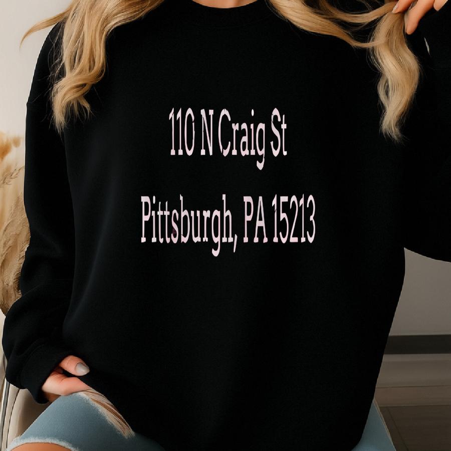 Vintage Duquesne Gardens The Gardens Address Crewneck Sweatshirt Vintage Pittsburgh Sweatshirt