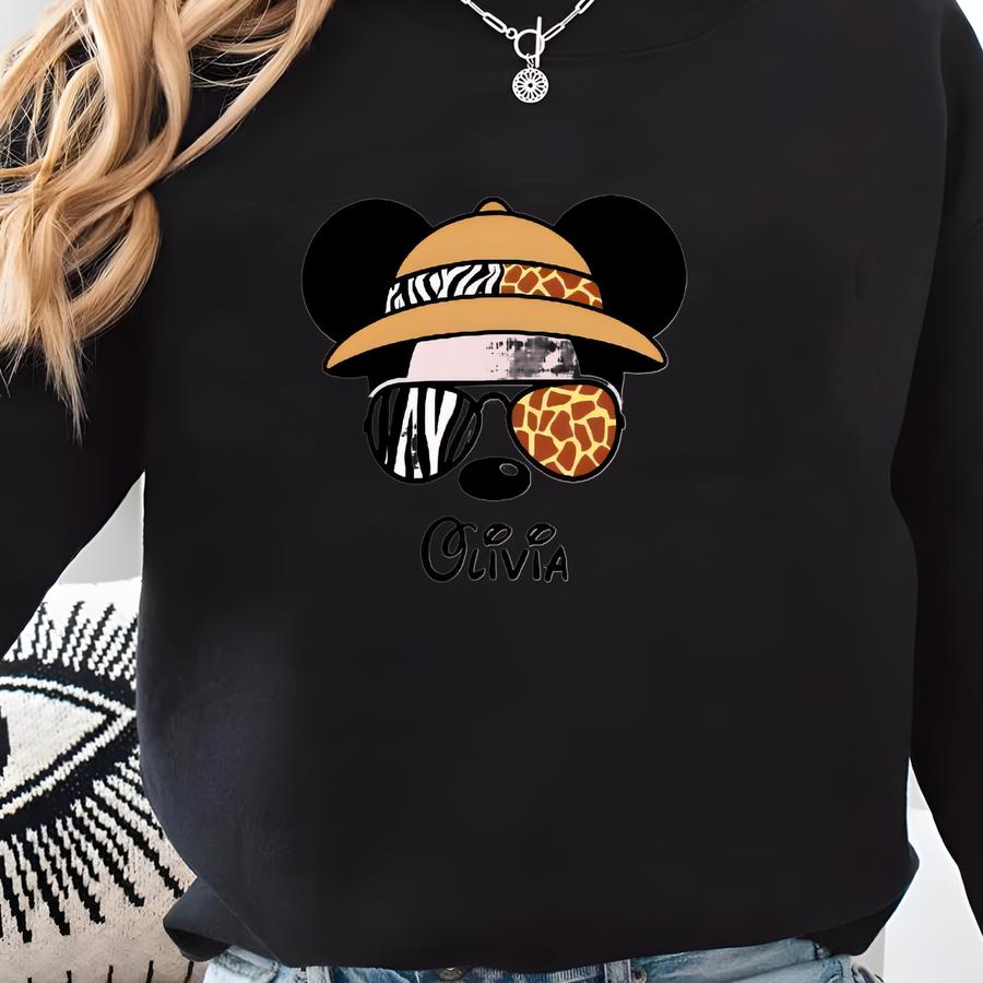 Custom Animal Safari Kingdom Shirt, Safari 2025 Shirt, World Family Shirt, Trip Safari Shirt, Matching Family Shirt Sweatshirt