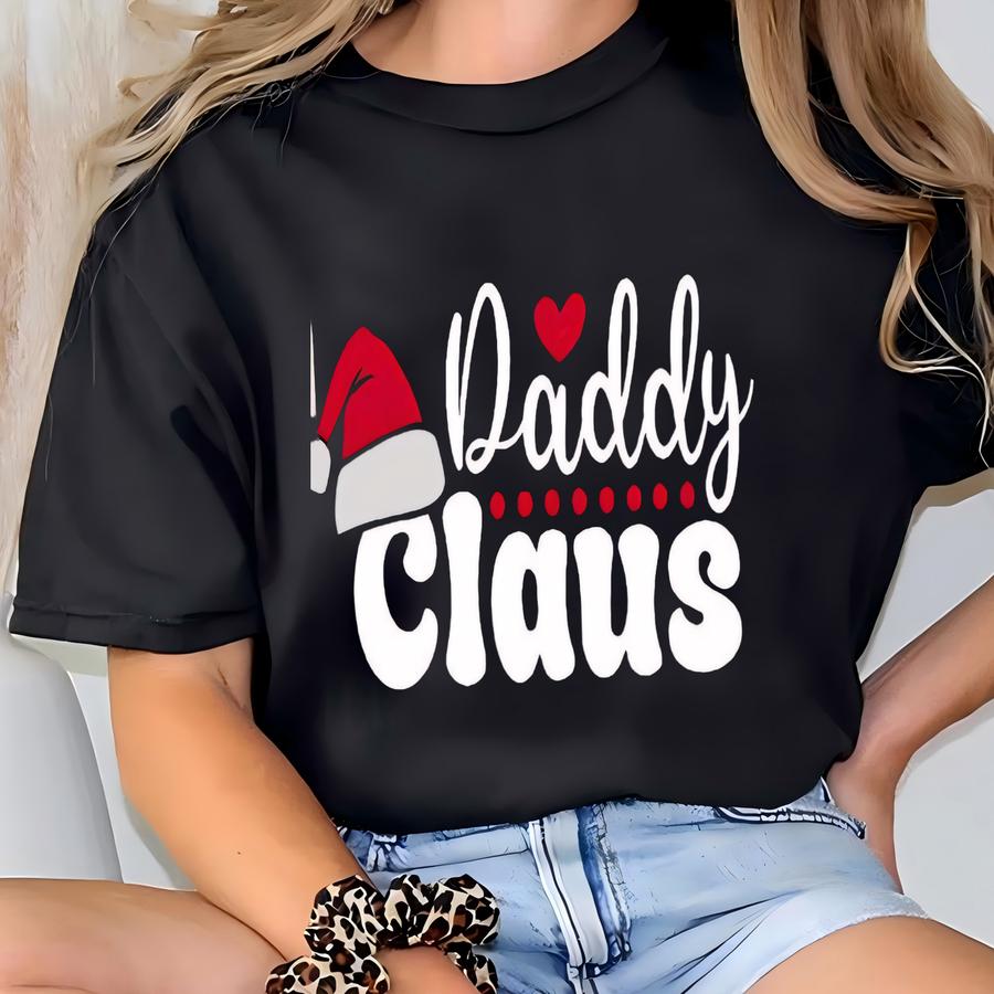 Custom Santa Claus Family Xmas Pajamas Mix And Match T-shirt
