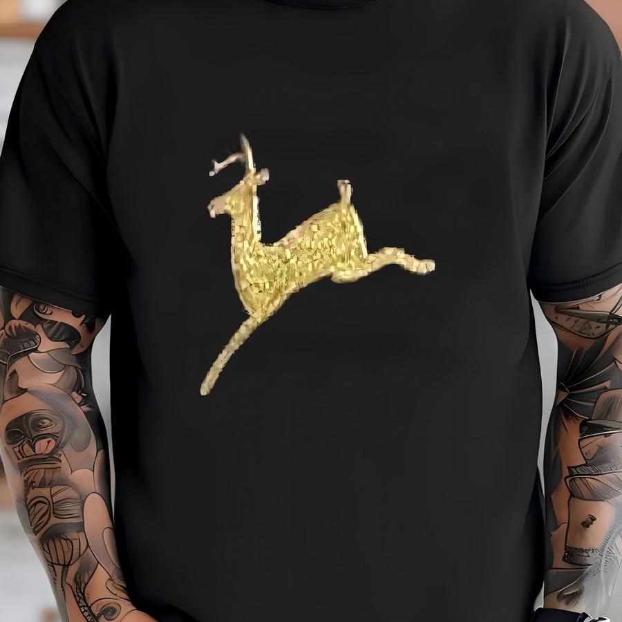 Vintage John Deere Stick Pins Black Gold Color Lot Of 2 T-shirt