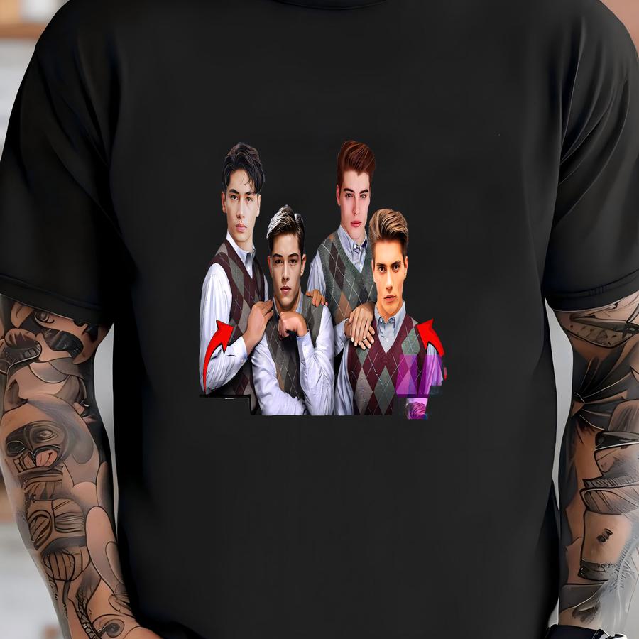 Custom Step Brothers Family Portrait: Personalized Funny Gift (digital Download) T-shirt