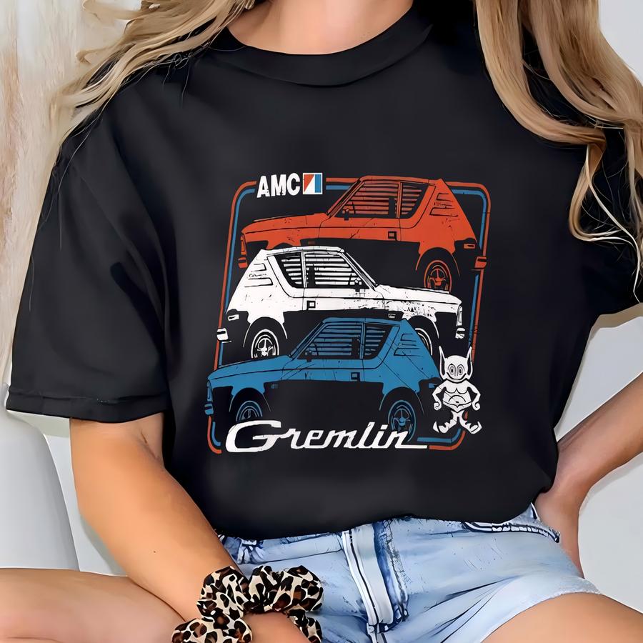 Amc Gremlin American Motors Unisex Retro Crewneck Sweatshirt Bygone Brand T-shirt