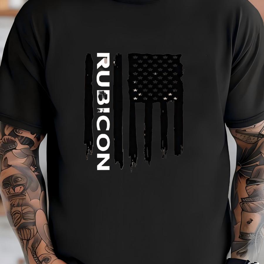 Rubicon American Flag Usa Desert Off Road Hoodie T-shirt