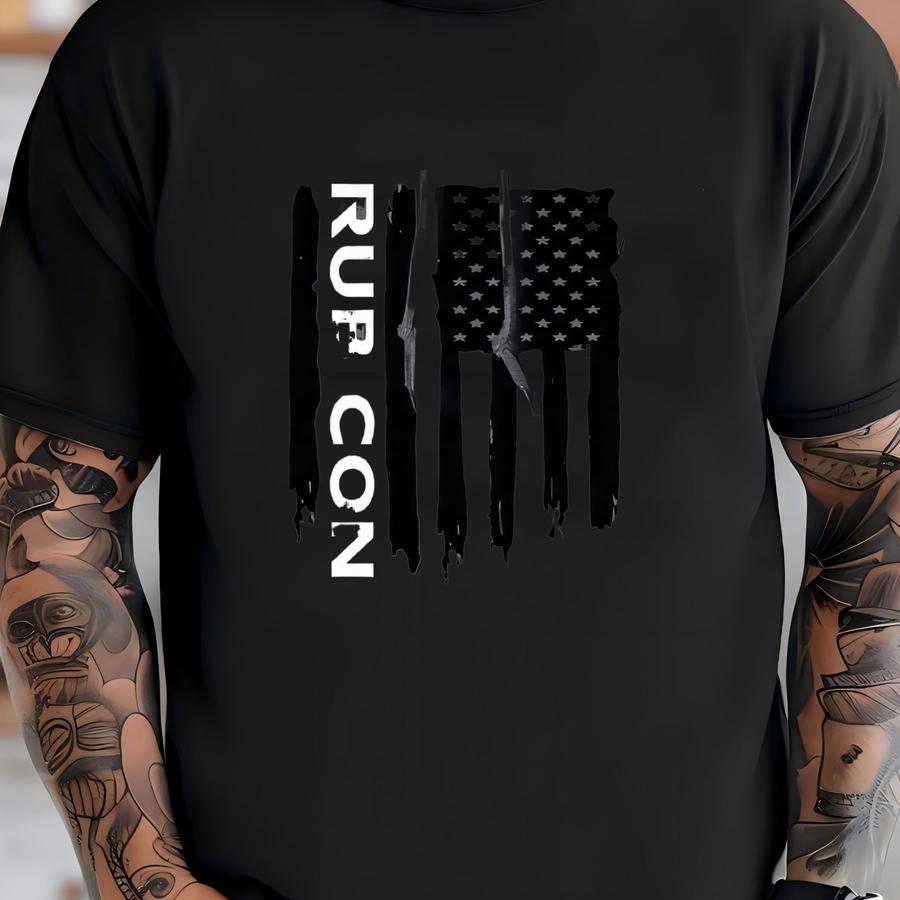 Rubicon American Flag Pullover Hoodie T-shirt