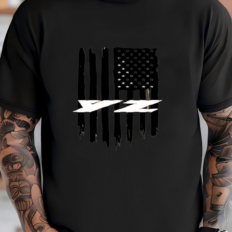 Yz American Flag Pullover Hoodie T-shirt