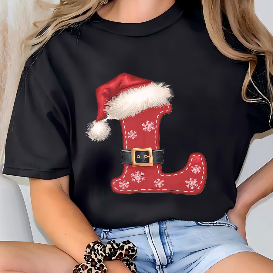 Personalized Christmas Mug, Custom Initial Name Mug, Holiday Family Coffee Mug, Holiday Gifts, Xmas Gift For Kids,monogram Hot Chocolate Cup T-shirt