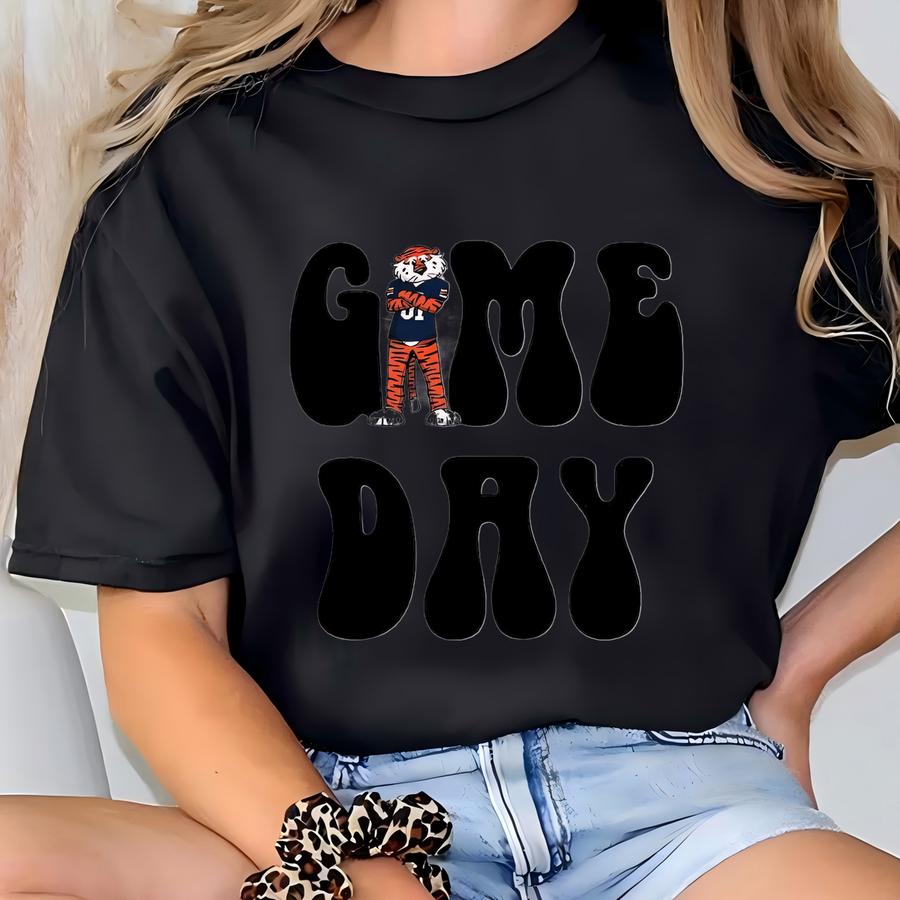 Game Day Sweatshirt, Football Fan Hoodie, College Football Sweatshirt, Football Mom Crewneck, Football Game Day Sweater, Sports Mom Crewneck T-shirt