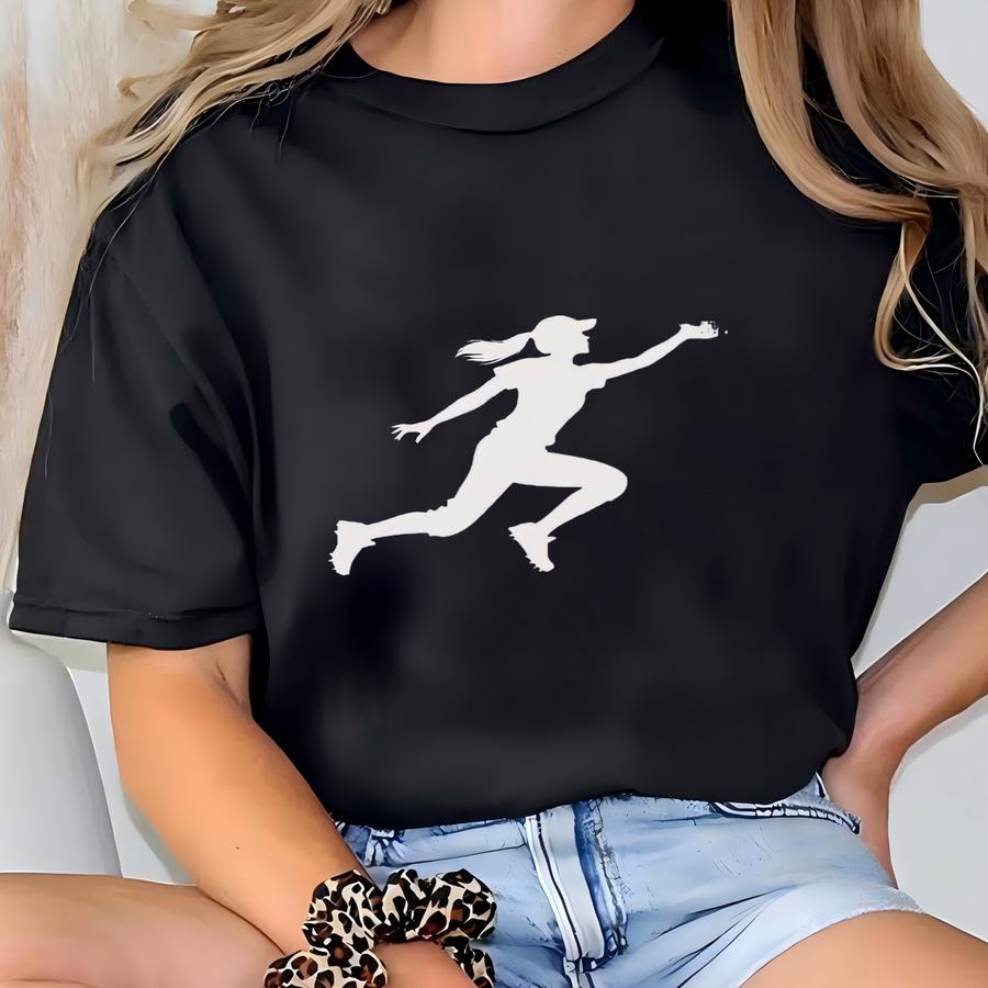 Funny Softball Sweatshirt, Softball Shirt For Women, Softball Gift, Catch Like A Girl Shirt, Girls Softball Crewneck Sweater, Softball  T-shirt