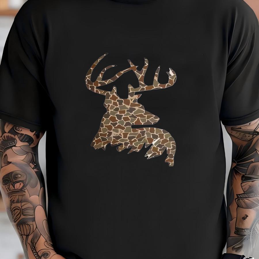 Camo Deer Mug, Custom Mug, Custom Deer Mug, Custom Camo, Custom Mugs, Custom Enamel Design, Custom Camo Design, Custom Hunting Mug T-shirt