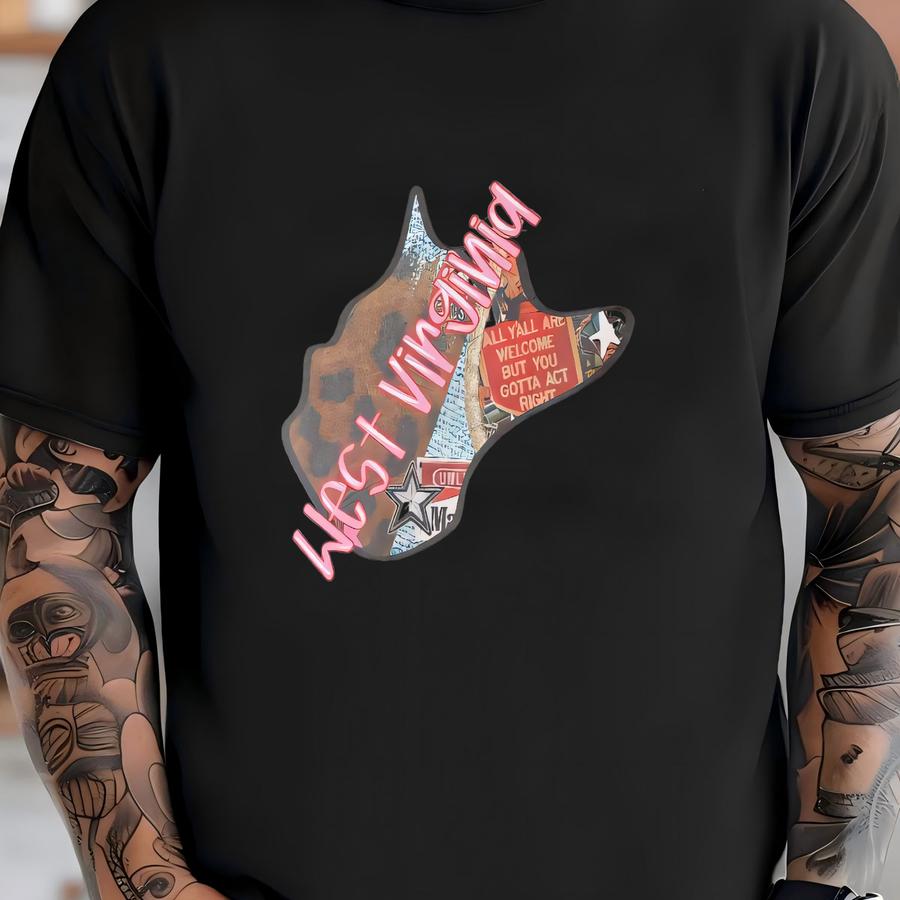 All Y'all Are Welcome (west Virginia) Crewneck Sweatshirt T-shirt