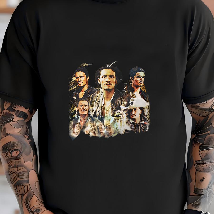 Ready And Custom Hoodie Will Turner Shirt Vintage Tee Unisex Adult And Youth Tee Vintage Crewneck Best Seller Long Sve And Hoodie T-shirt