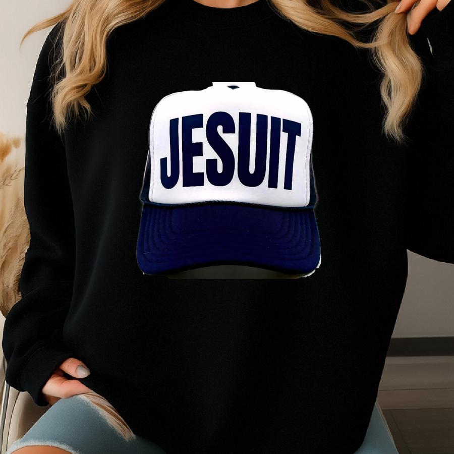 Jesuit Trucker Hat: Baseball Cap Sweatshirt