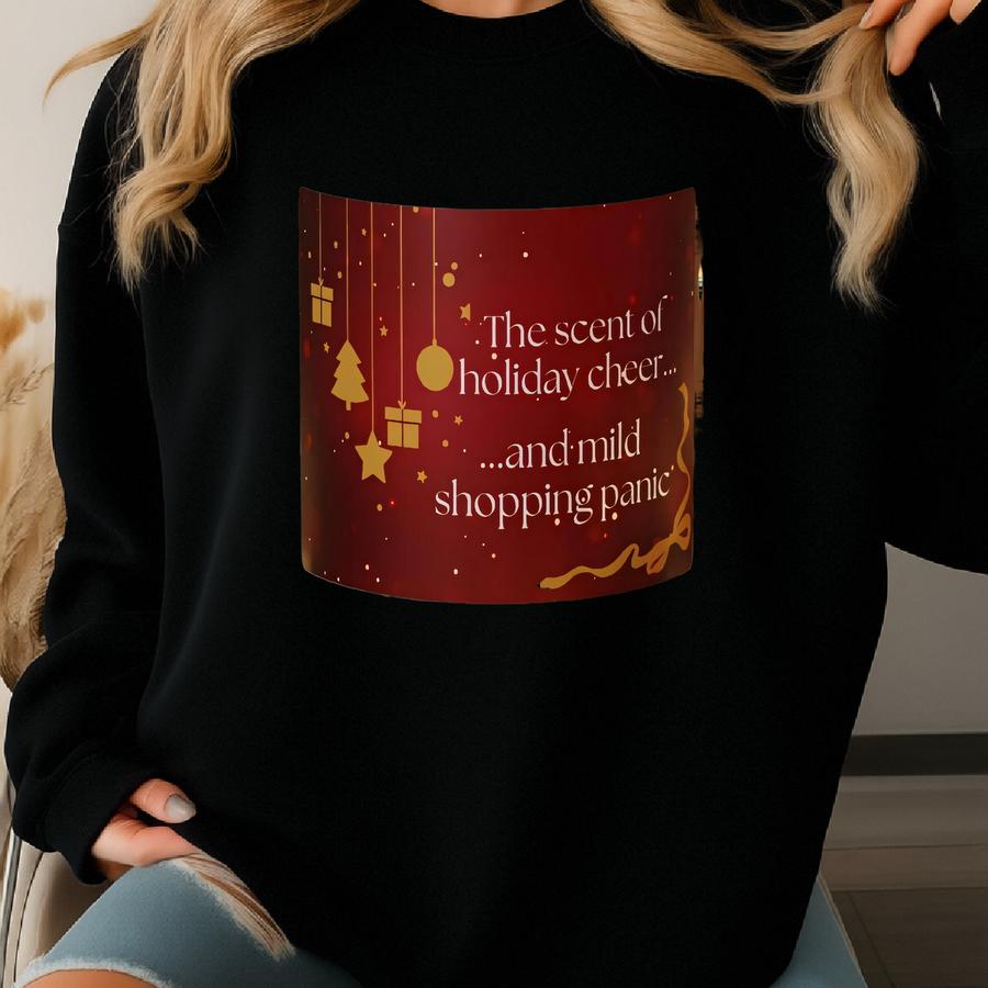 Holiday Cheer Soy Candle, Smells Like Candle, Funny Secret Santa Gift, Keepsake Candle, Soy Wax Candle, Funny Holiday Candle, Cozy Candle Sweatshirt