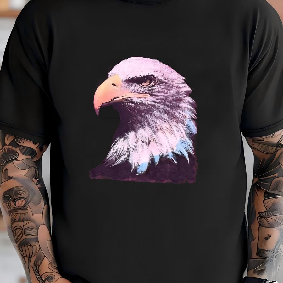 Vintage 1990s Tultex Eagle Head Crewneck Sweatshirt Size Xl T-shirt