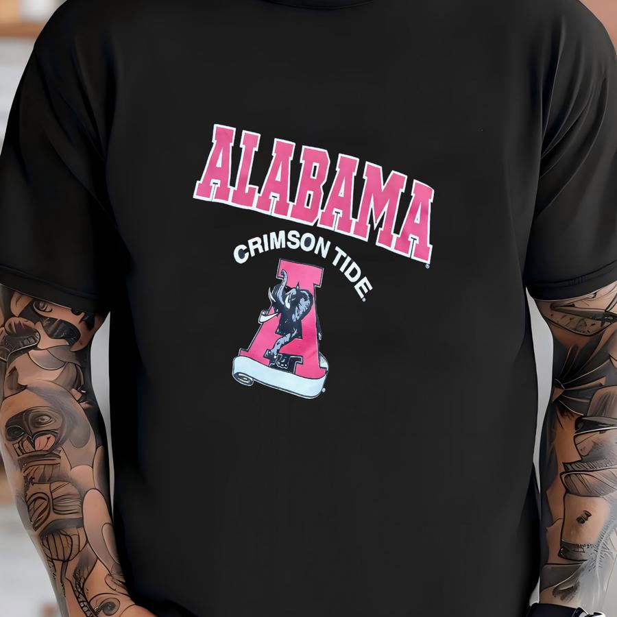 Vintage 90s Crimson Ncaa Collegiate Tsi Graphic Crewneck Sweatshirt Usa Size S/m T-shirt