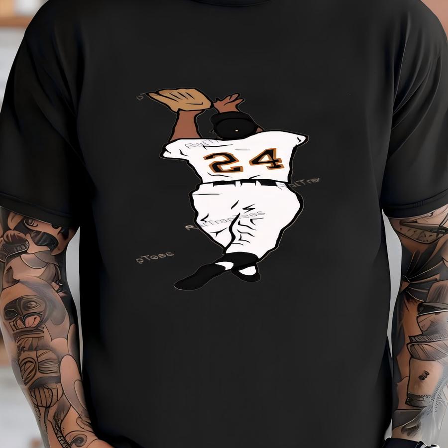 Willie Mays Catch Png Instant Digital Download (full Quality, For Personal Use) T-shirt