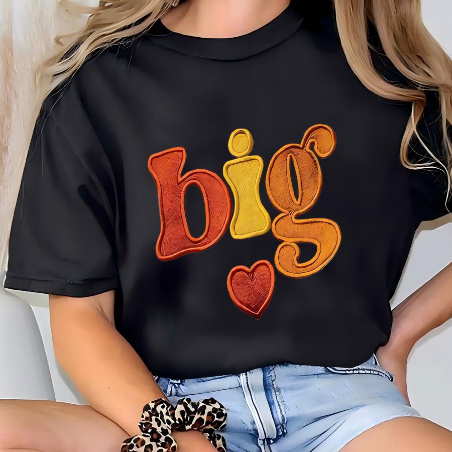 Newborn Announcement Siblings Shirt, Big Middle Little Shirt, Third Sibling Announcement Tee, Pregnancy Announcement Shirt T-shirt