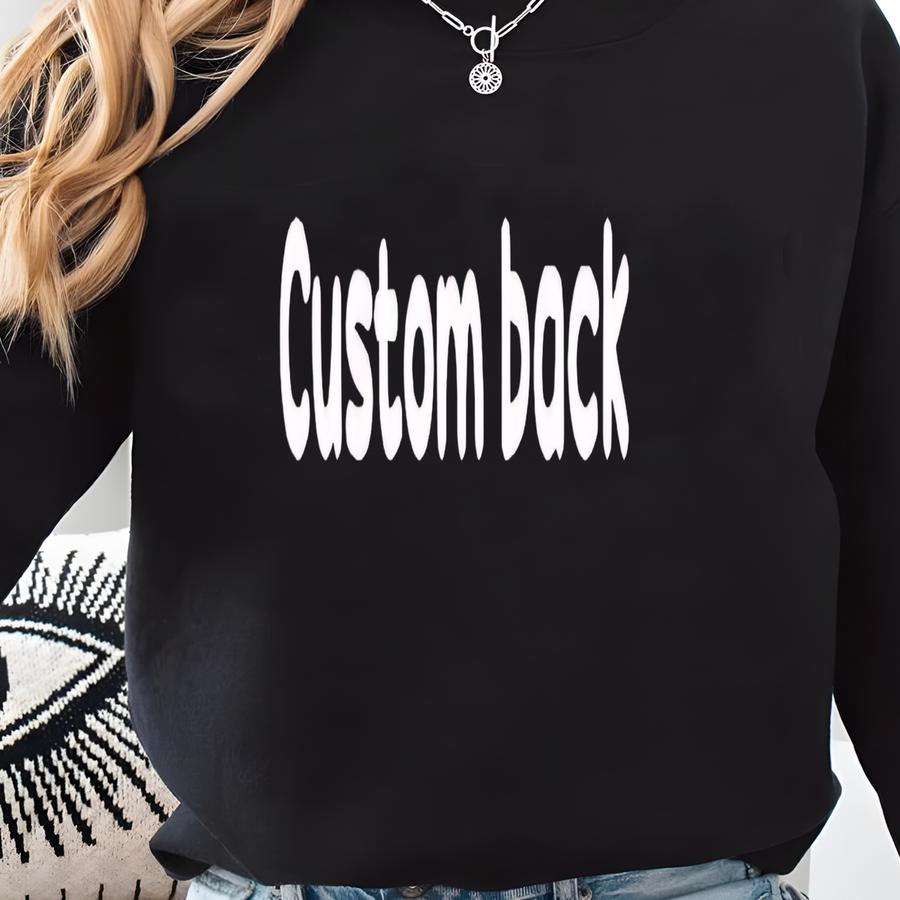 Back Side Hoodie Upgrade Sweatshirt