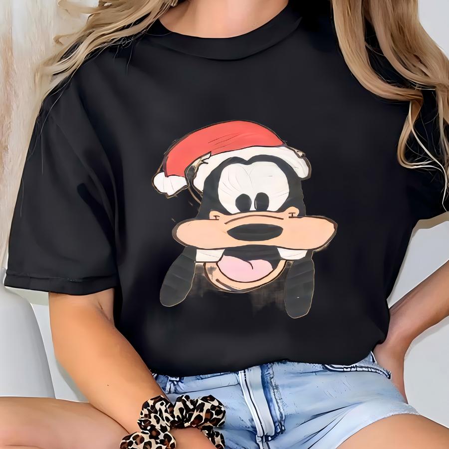 Hand Painted Mouse Wooden Slice Christmas Ornament Set T-shirt