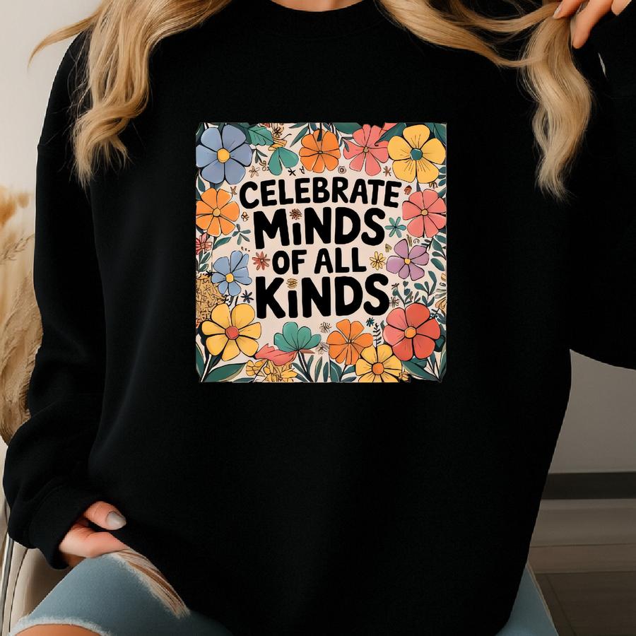 Autism Awareness Sweatshirt: Neurodiversity Special Education Hoodie Sweatshirt