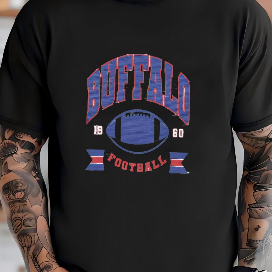 Vintage Buffalo Football Crewneck, Buffalo Bill Sweatshirt, Bill Sweatshirt, Bills Football, Buffalo New York, Buffalo Fan Gift T-shirt