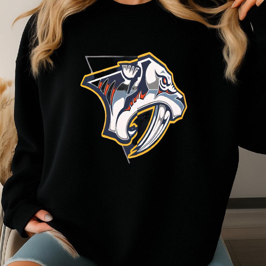 Pekka Rinne Nashvillie Hockey Sweater - Retro Sports Sweatshirt, Gift For Hockey Fans, Athletic Apparel, Hockey Team Sweatshirt