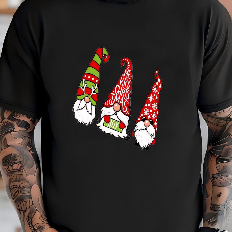 Merry Christmas Hat Shirt, Christmas Gnomes With Plaid Patterned Hats Shirt, Xmas Old Trolls Tee, Fancy Cute Xmas Holiday Gift Shirt Merry Christmas Hat Shirt, Christmas Gnomes With Plaid Patterned Hats Shirt, Xmas Old Trolls Tee, Fancy Cute Xmas Holiday Gift Shirt