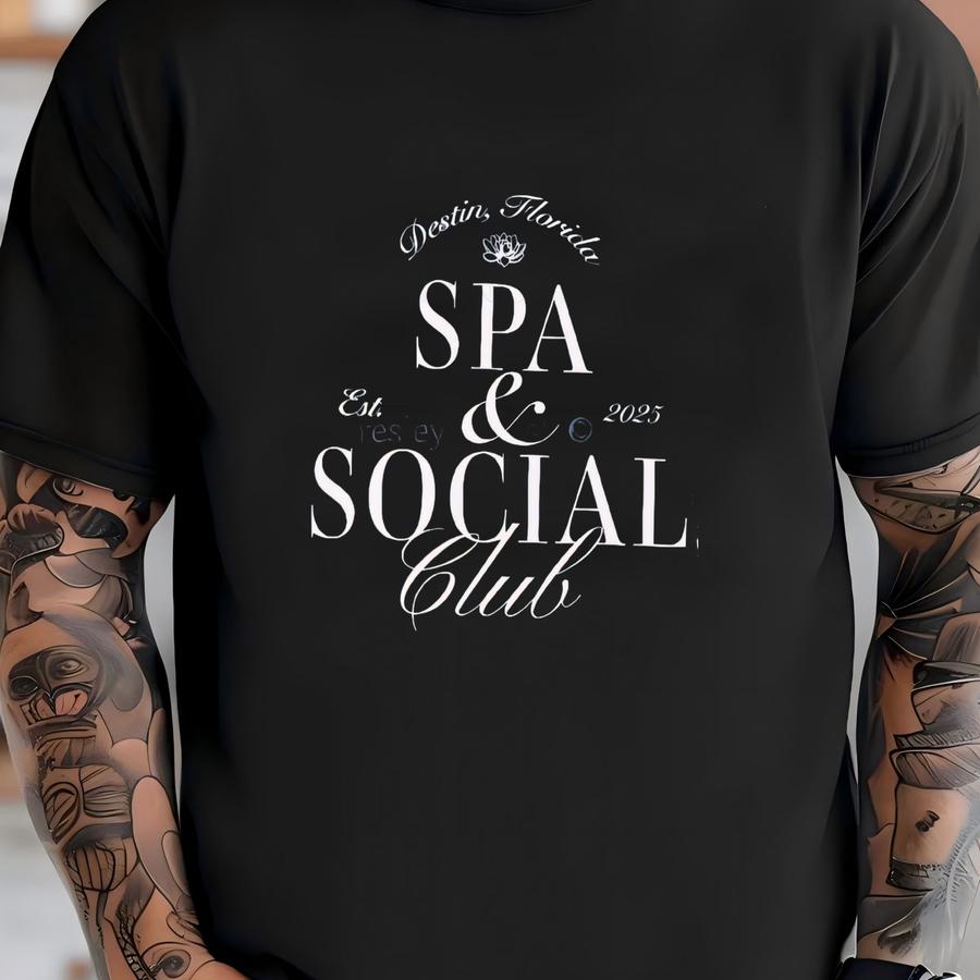 Spa Bachelorette Shirts Girls Gone Mild Shirt Spa Weekend Merch Bride's Spa Social Club Top Spa Slumber Party Oversized Shirt T-shirt