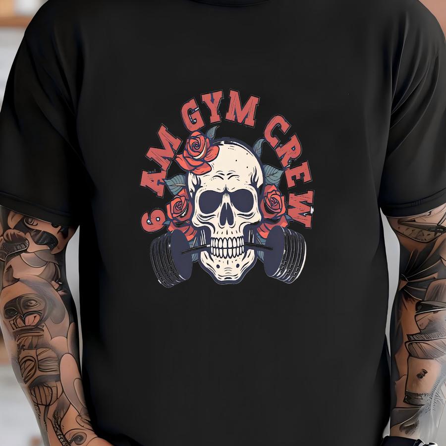 6 Am Gym Crew Shirt, , Pump Cover Shirt, Gift For Gym Rat, Funny Workout Hoodie, Weight Lifting Gifts, Oversized Gym Shirt T-shirt