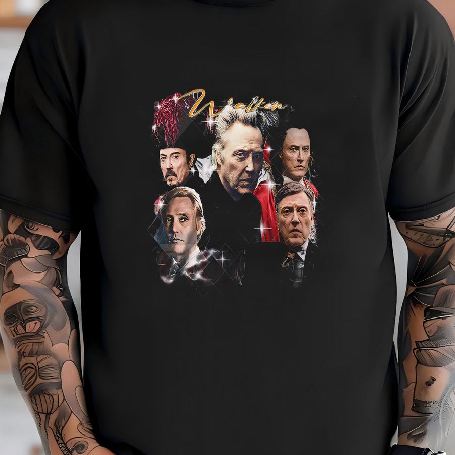 Ready And Custom Hoodie Christopher Walken Shirt Vintage Tee Unisex Adult And Youth Tee Vintage Crewneck Best Seller Long Sve And Hoodie T-shirt