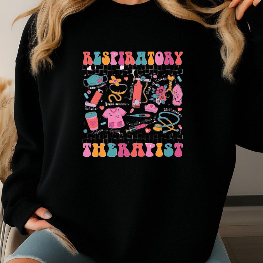 Respiratory Therapist Shirt, Respiratory Therapy Sweater, Respiratory Therapist Student Gift, Respiratory Nurse Sweatshirt, Custom Rt Shirt Sweatshirt