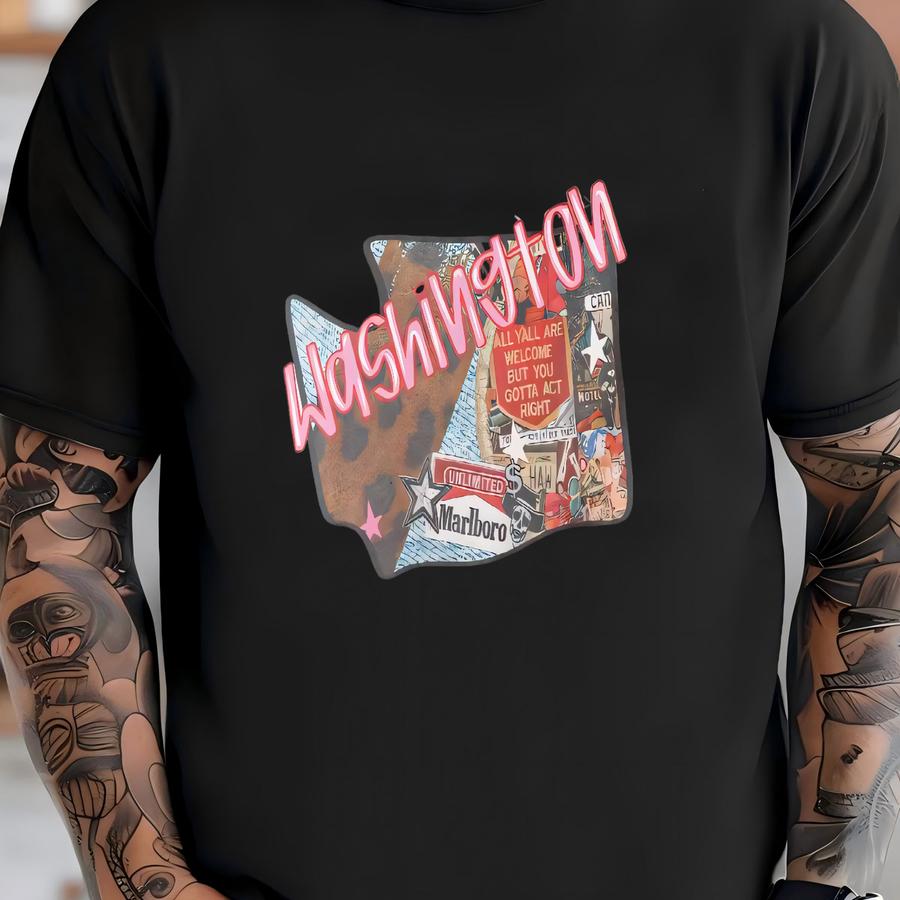 All Y'all Are Welcome (washington) Crewneck Sweatshirt T-shirt