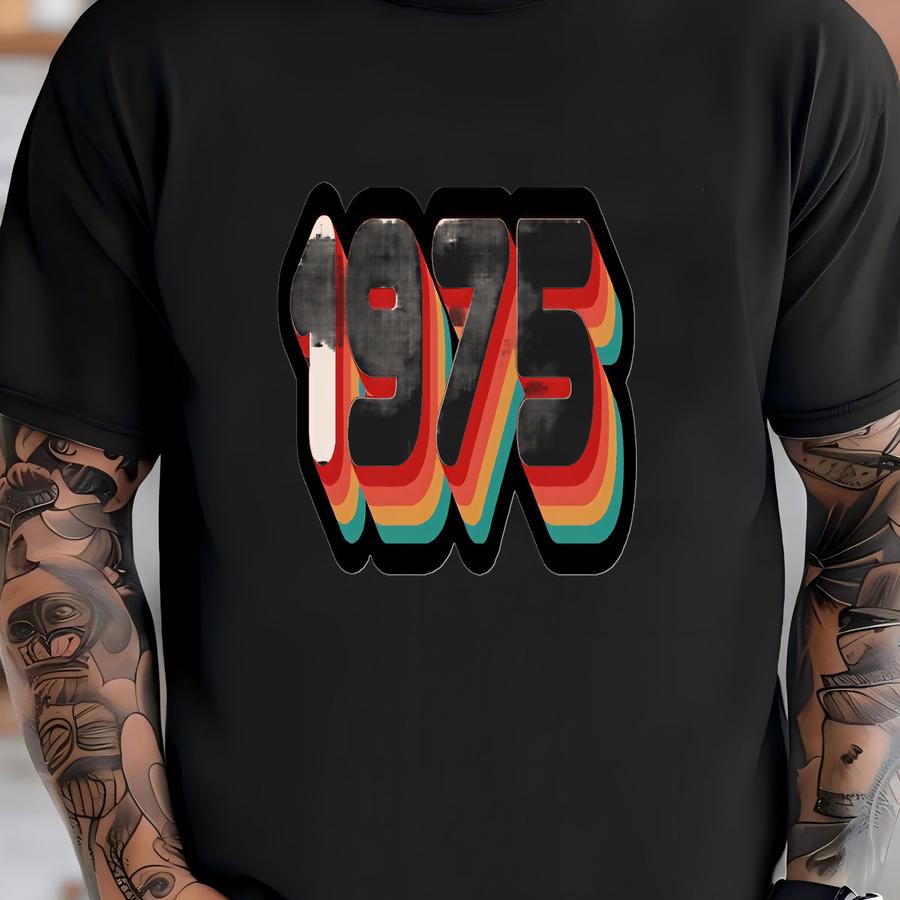 1975 Retro Trucker Hat: Vintage Style Foam  T-shirt