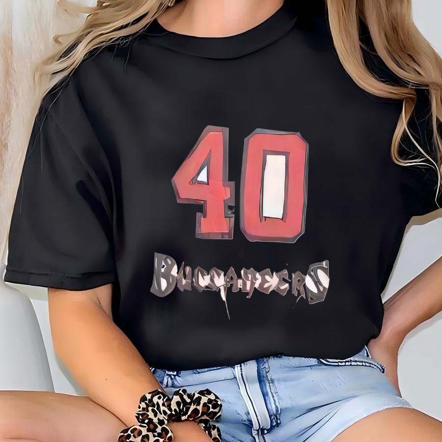 Vintage Tampa Bay Buccaneers Mike Alstott Long Sve Shirt Size Small S Football Florida 00s T-shirt