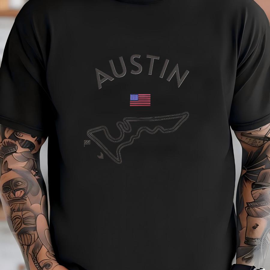 Austin Grand Prix Shirt Big Red Texas Race Track F1 Inspired Tshirt Sunday Race Day Formula 1 Racetrack Formula One Tee Grandprix Raceday Gp T-shirt